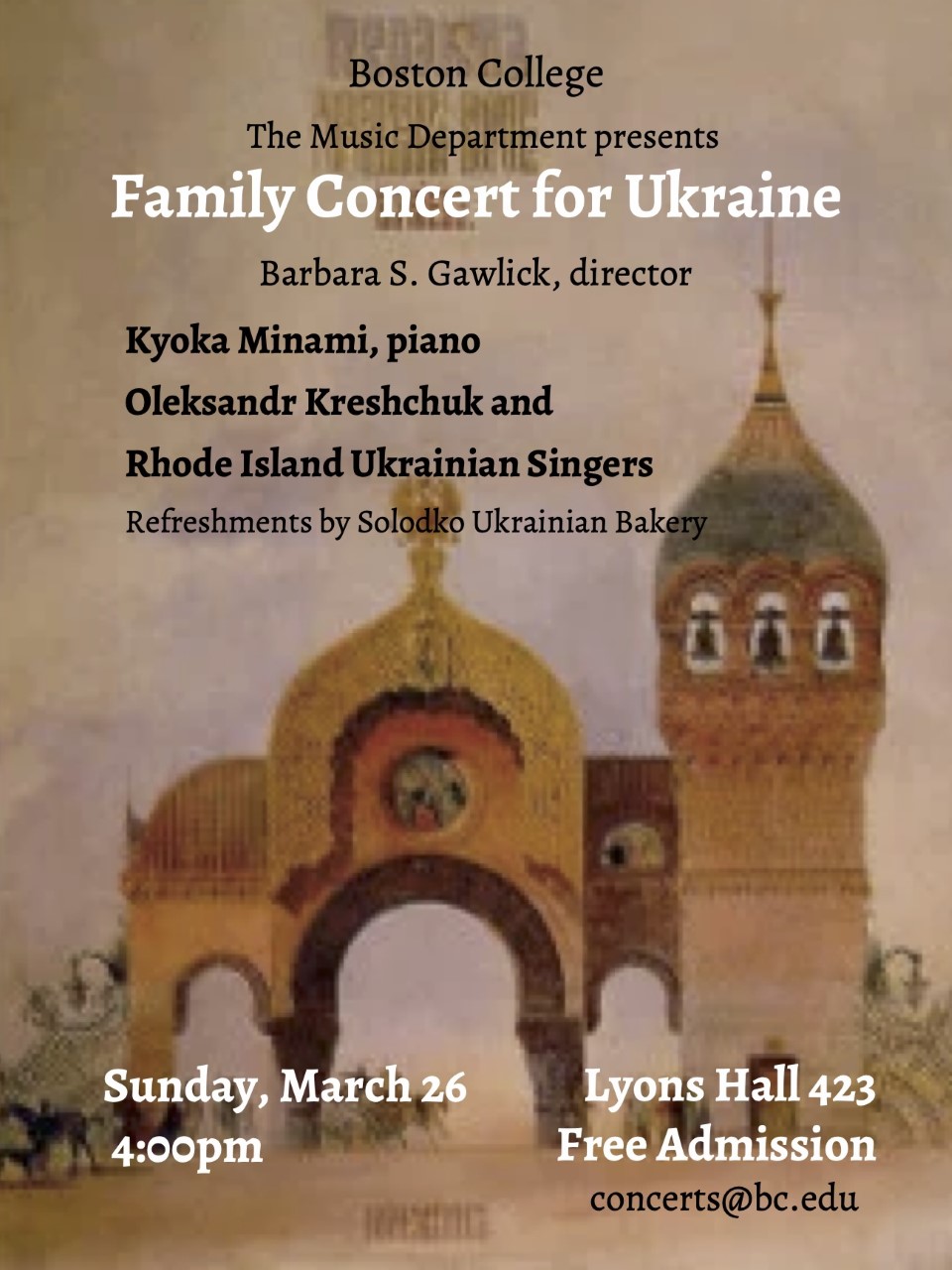 Family Concert for Ukraine
