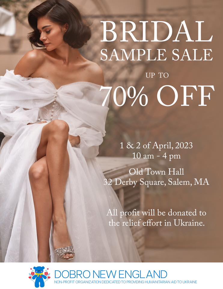 Bridal Sample Sale Event