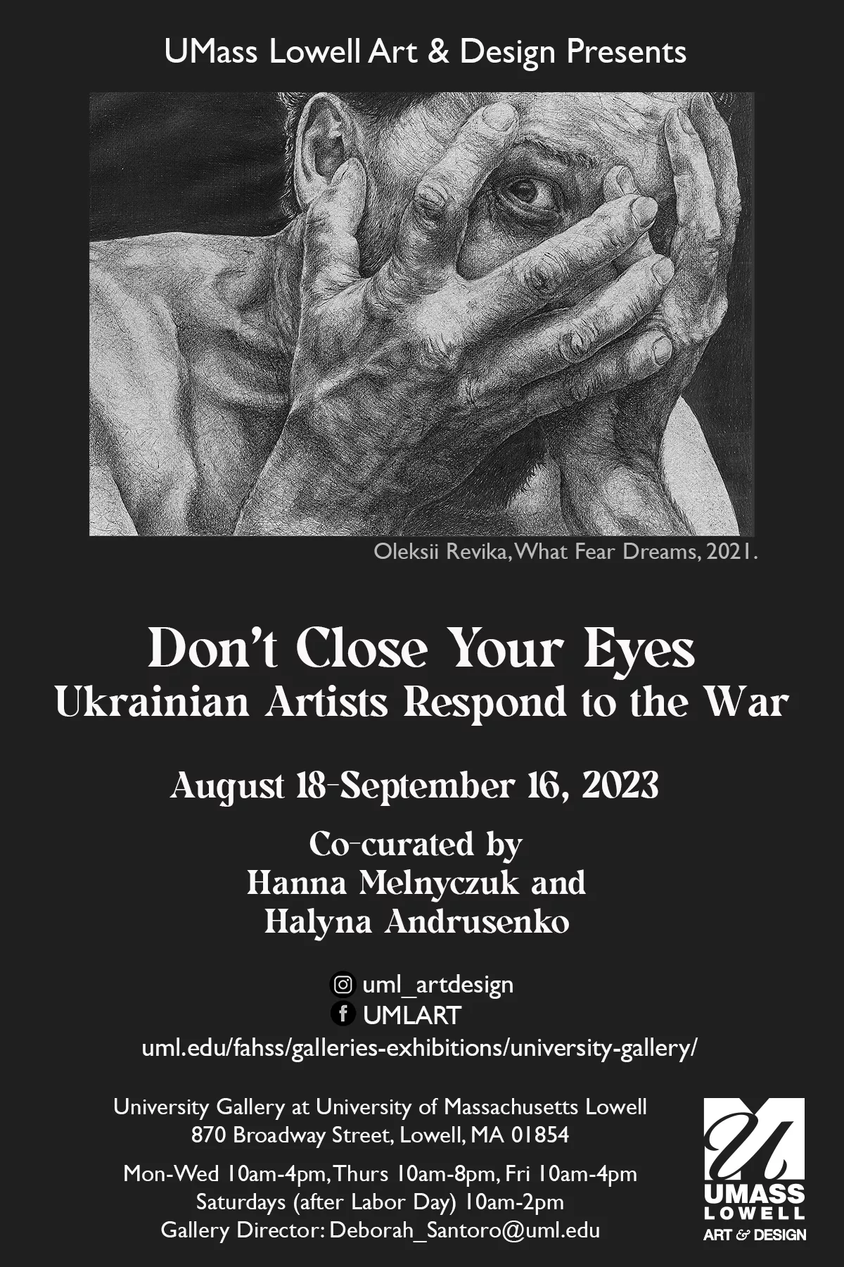 Don't Close Your Eyes: Ukrainian Artists Respond to the War
