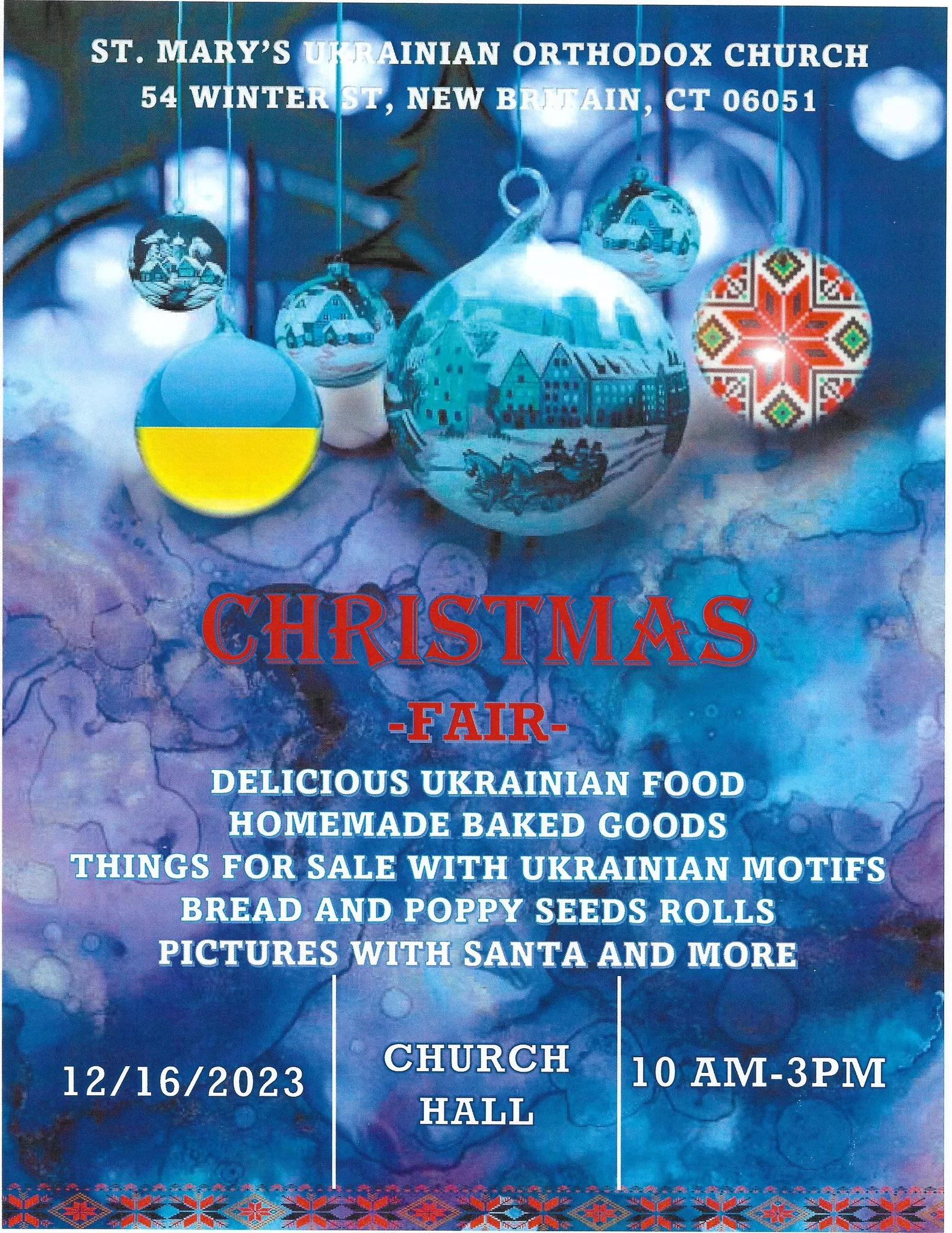 St. Mary's Ukrainian Christmas Fair