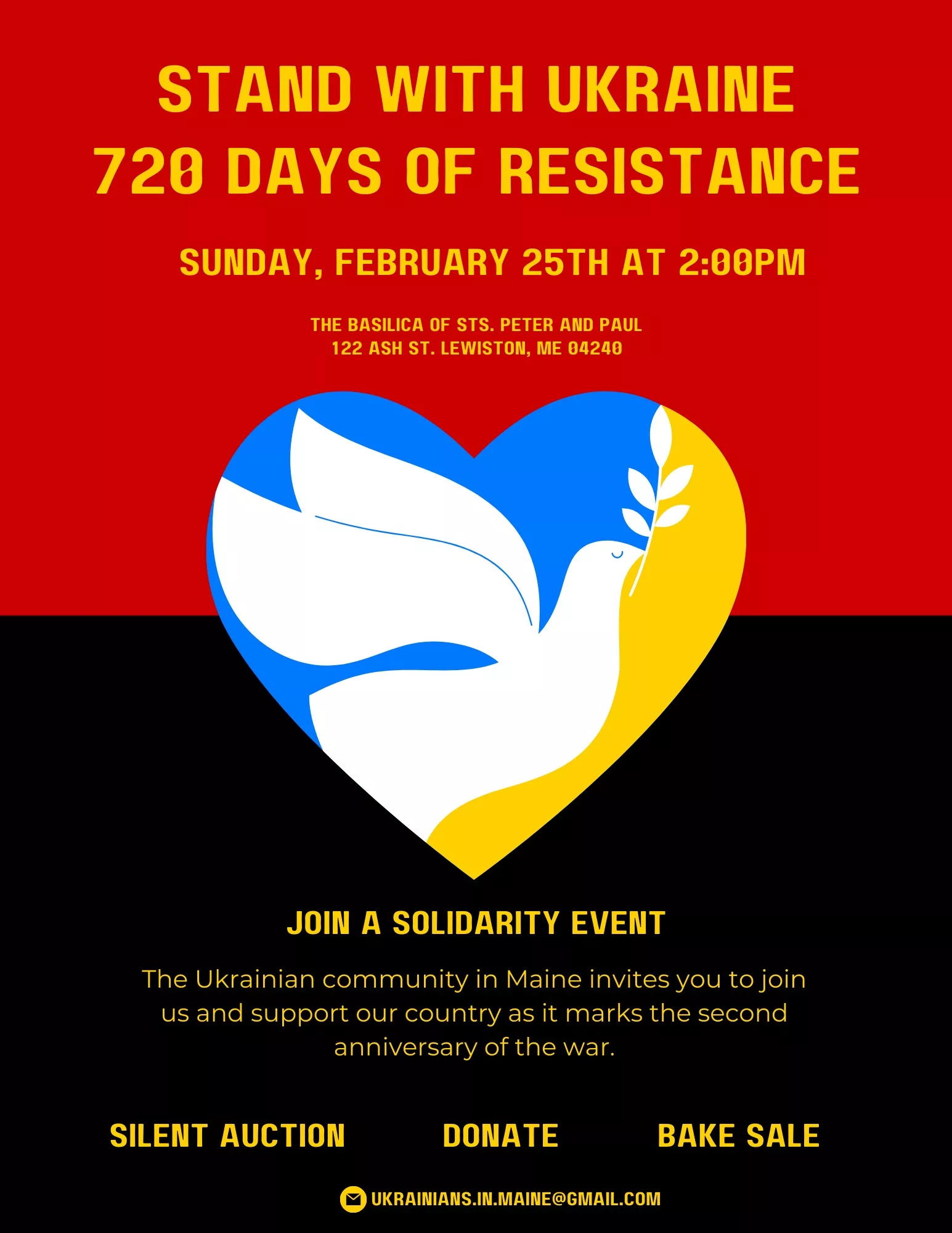 Two years of war in Ukraine Solidarity event.