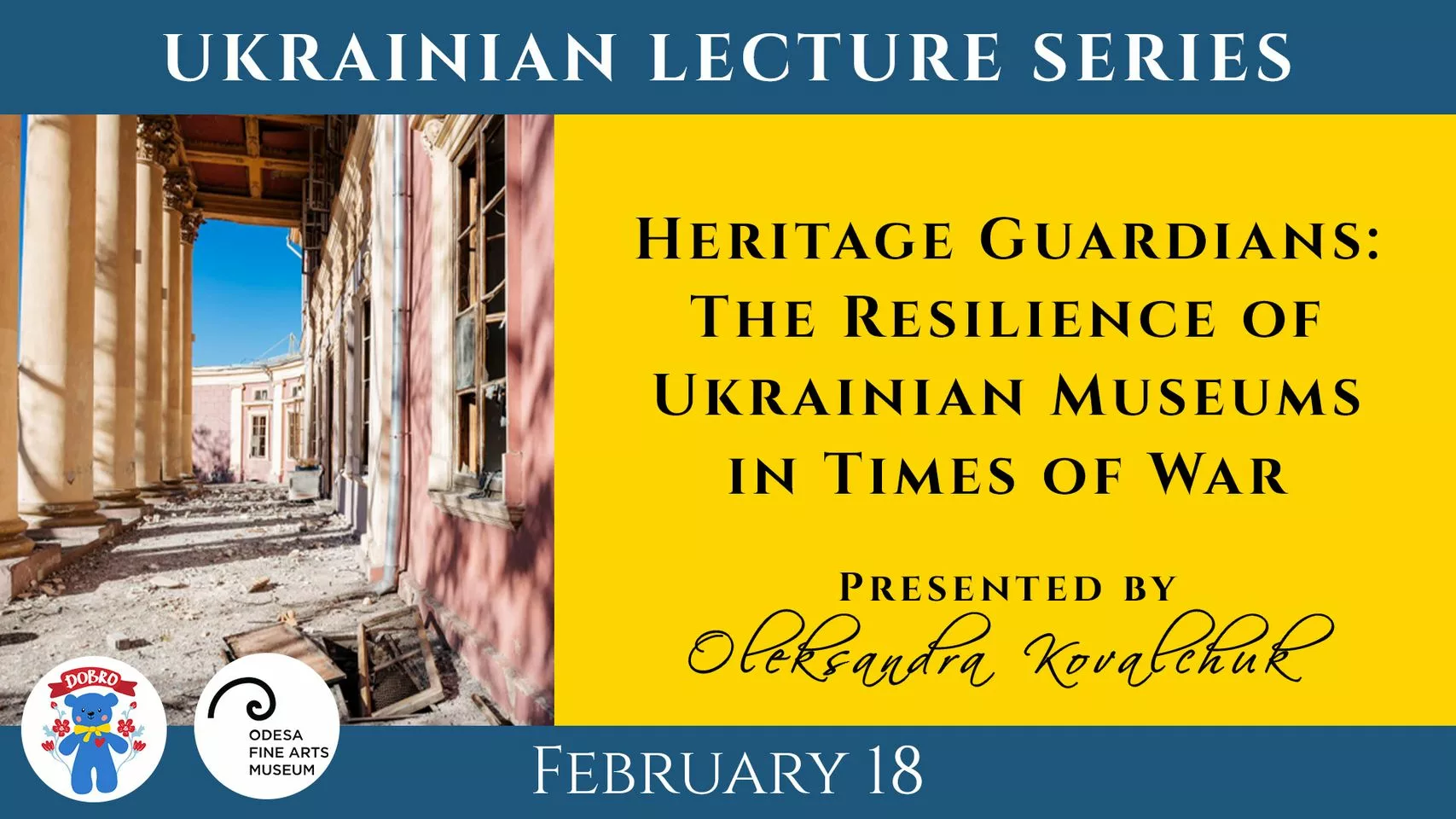 HERITAGE GUARDIANS: the resilience of Ukrainian museums in times of war