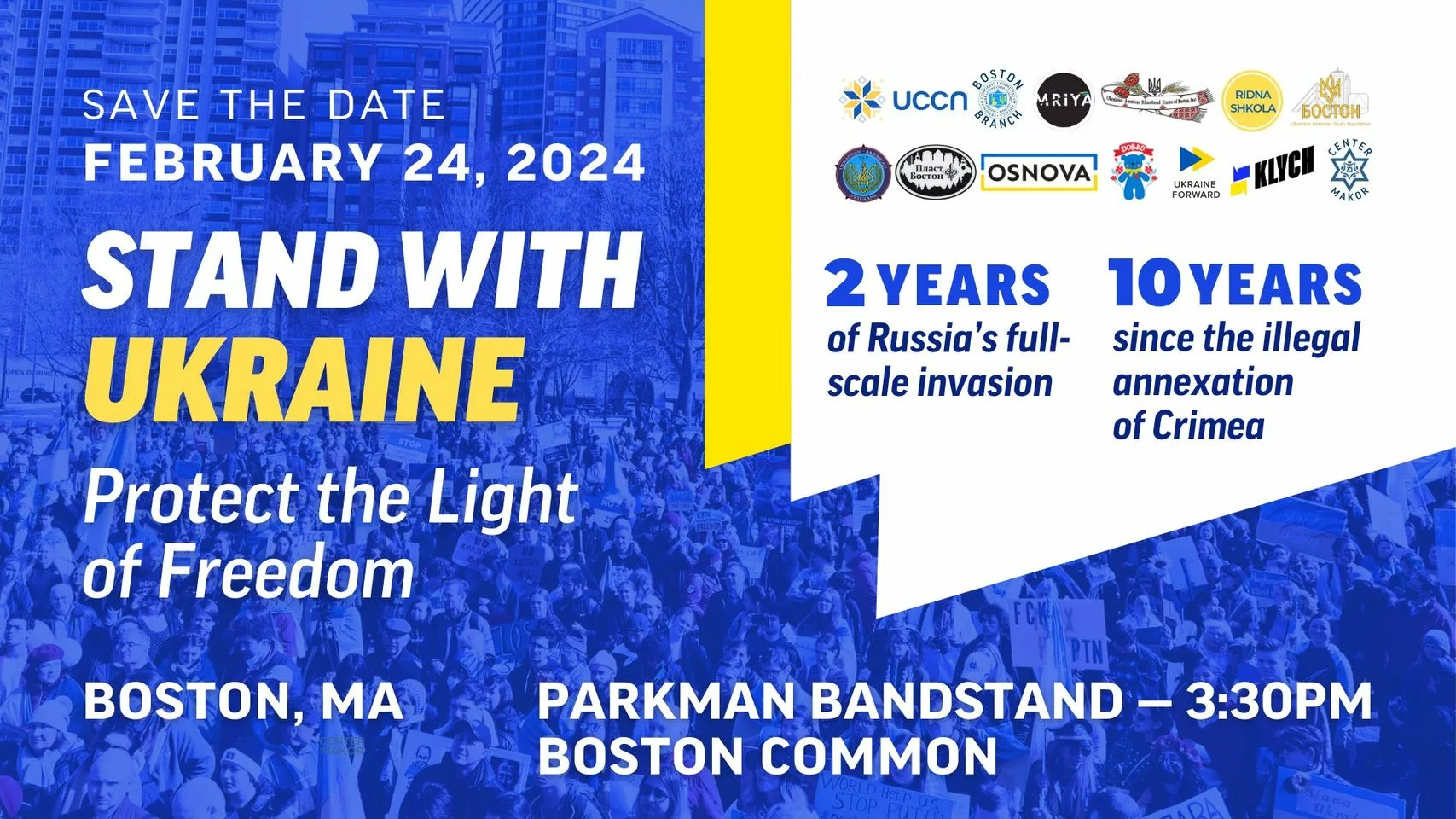 Stand With Ukraine: Protect the Light Of Freedom