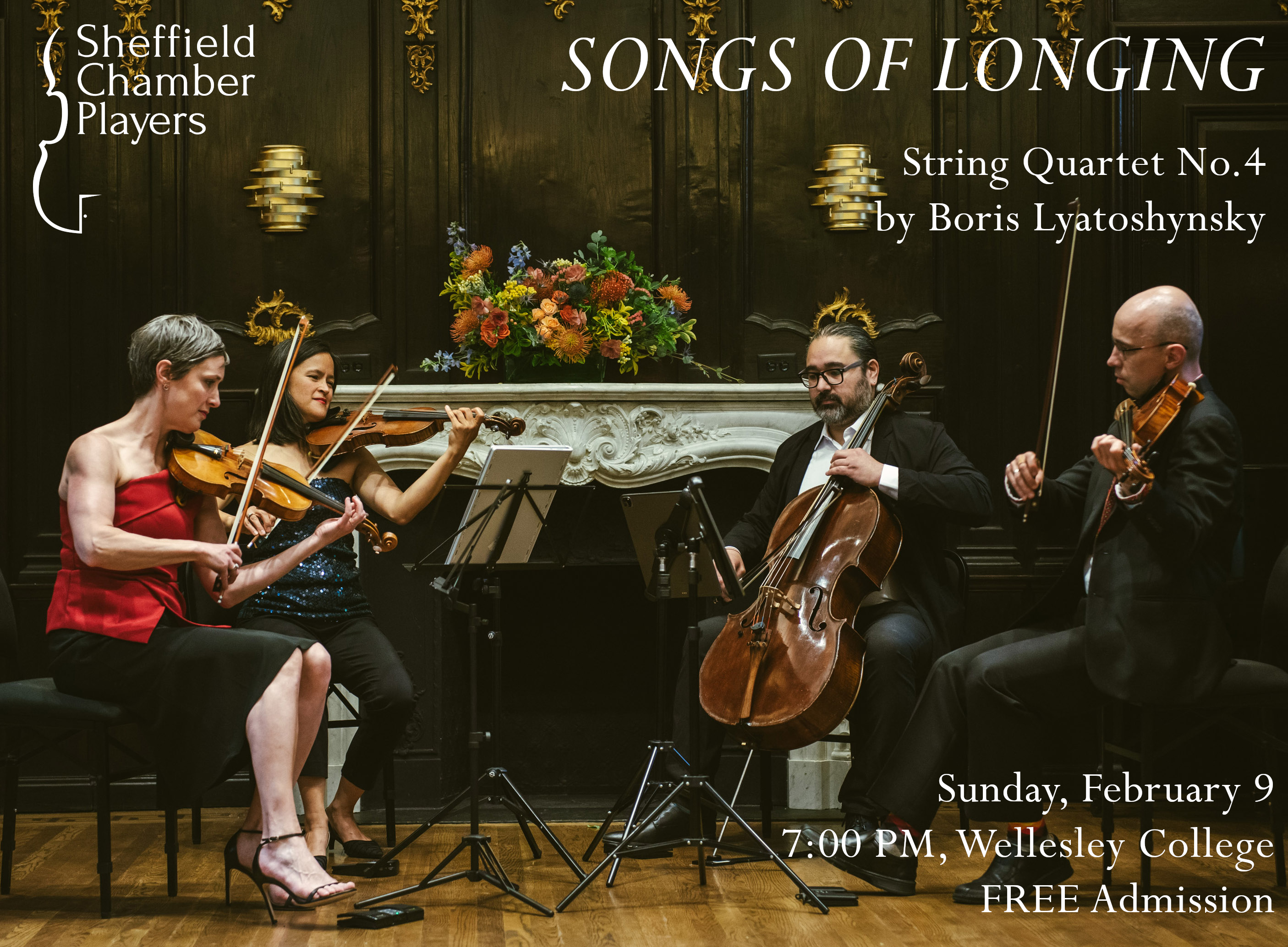 Songs of Longing, String Quartet No.4, op. 43 by Boris Lyatoshynsky