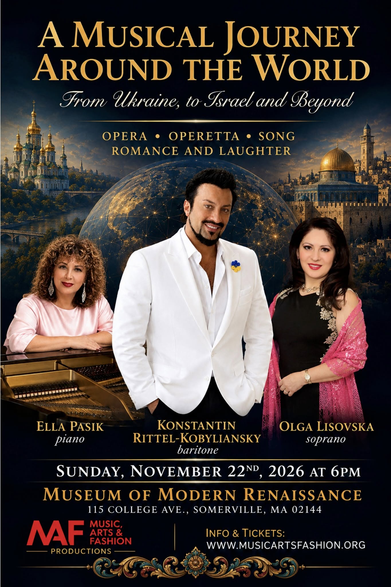 A Musical Journey Around the World From Ukraine, to Israel and Beyond